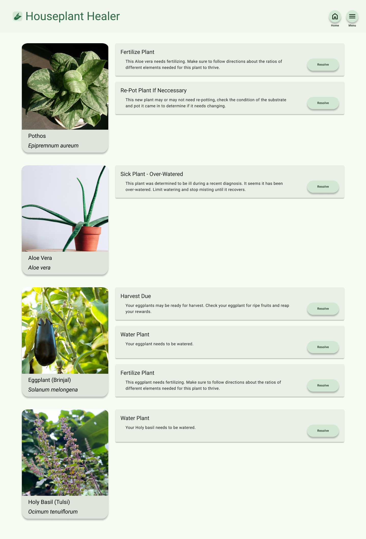 Houseplant Healer Screenshots